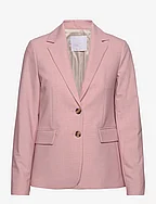 Peak lapel suit blazer - LT-PASTEL PINK