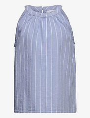 Mango - Striped blouse - sommerkupp - medium blue - 0