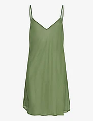 Mango - Midi printed dress - skjortekjoler - green - 2