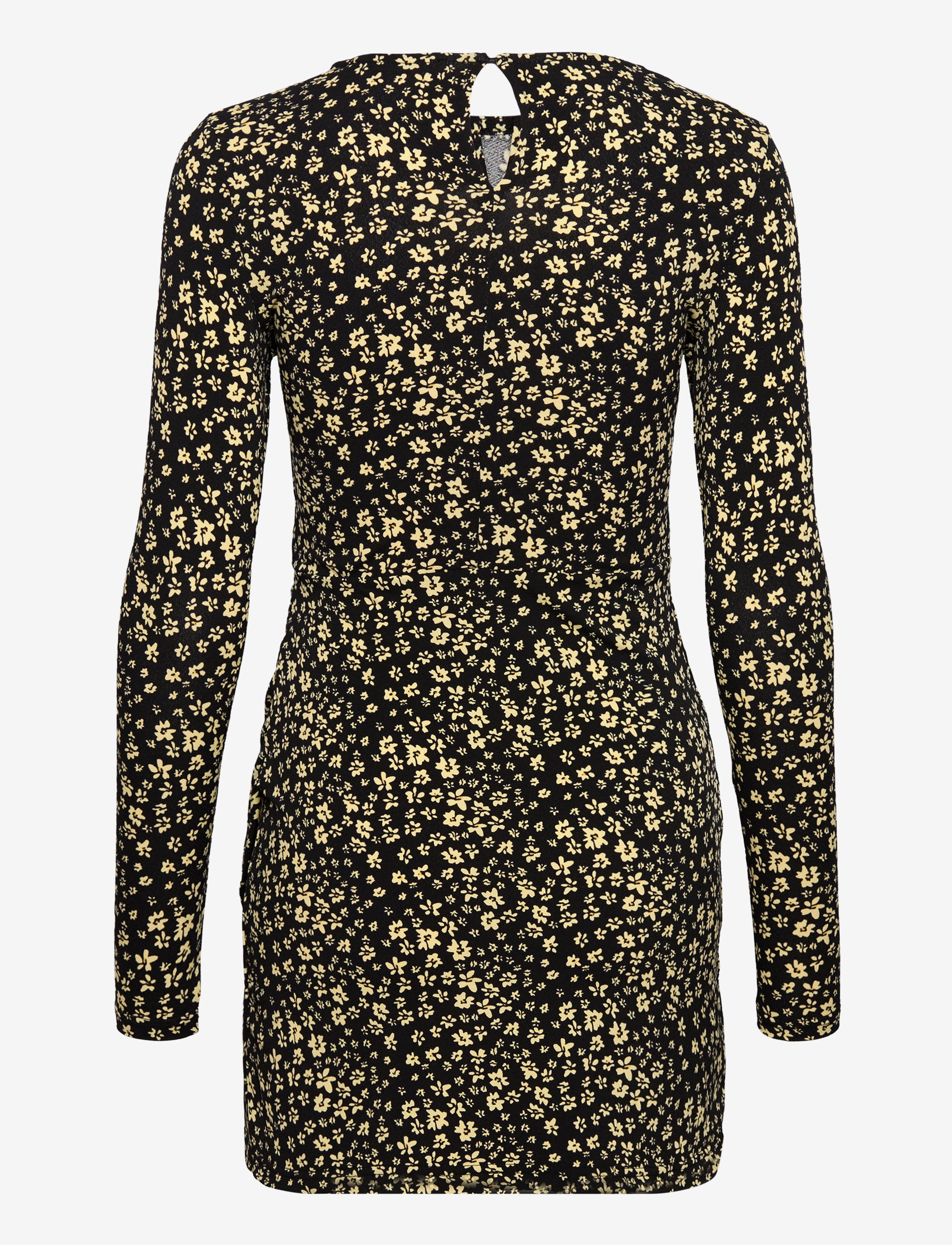 Mango - Flower print dress - laveste priser - black - 1