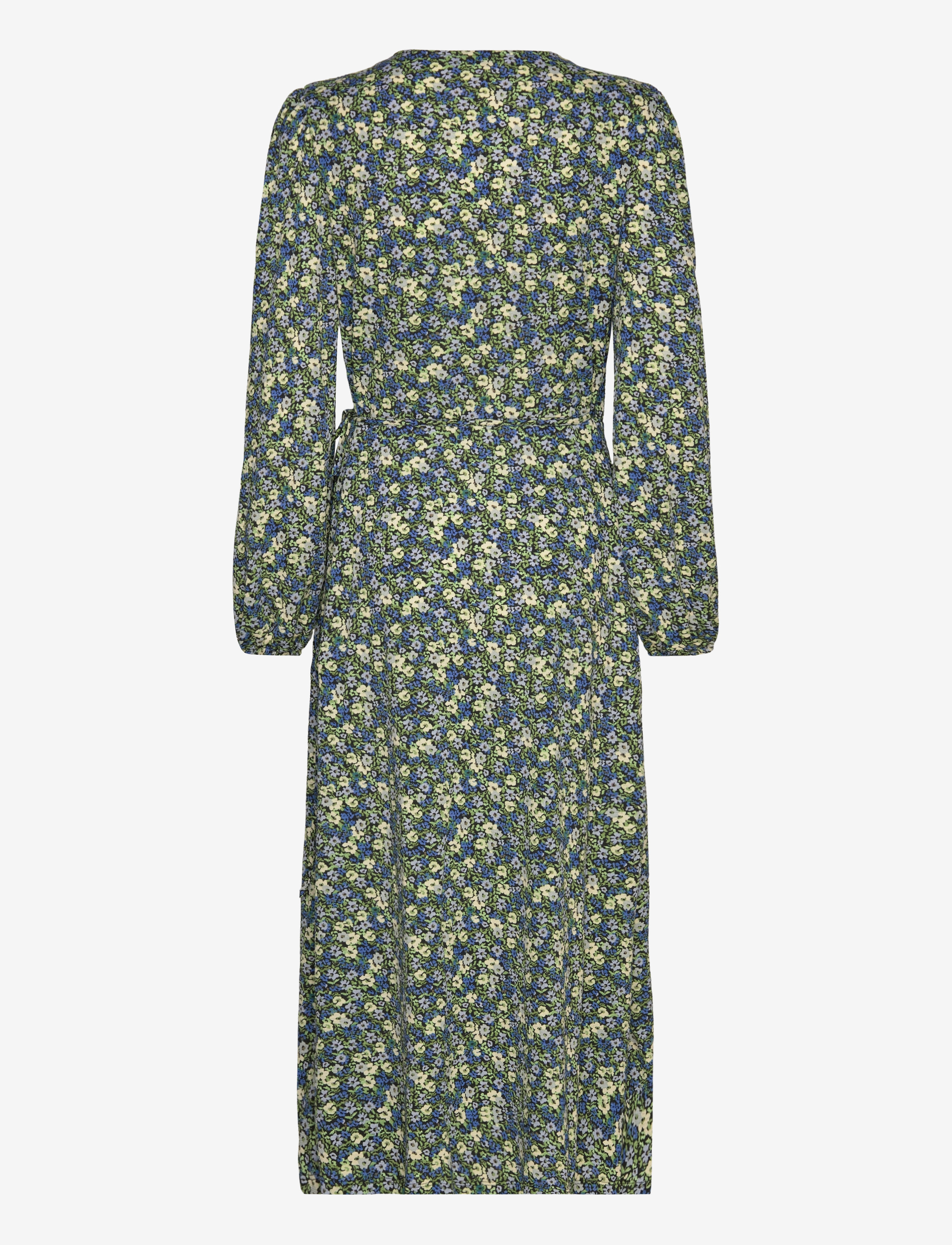 Mango - Printed cut-out detail dress - laveste priser - medium blue - 1