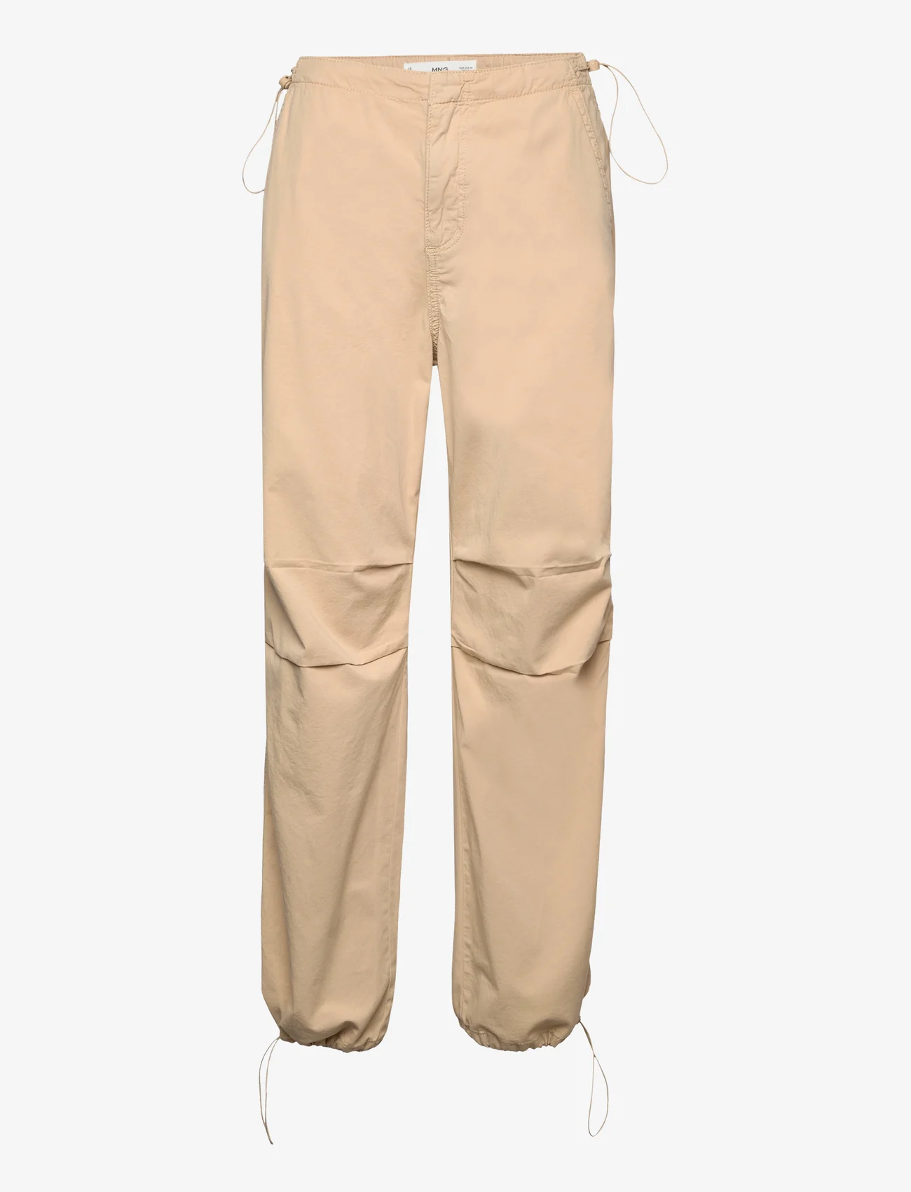 Mango - Parachute trousers - joggers - light beige - 0
