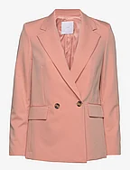 Double-breasted blazer - LT-PASTEL PINK