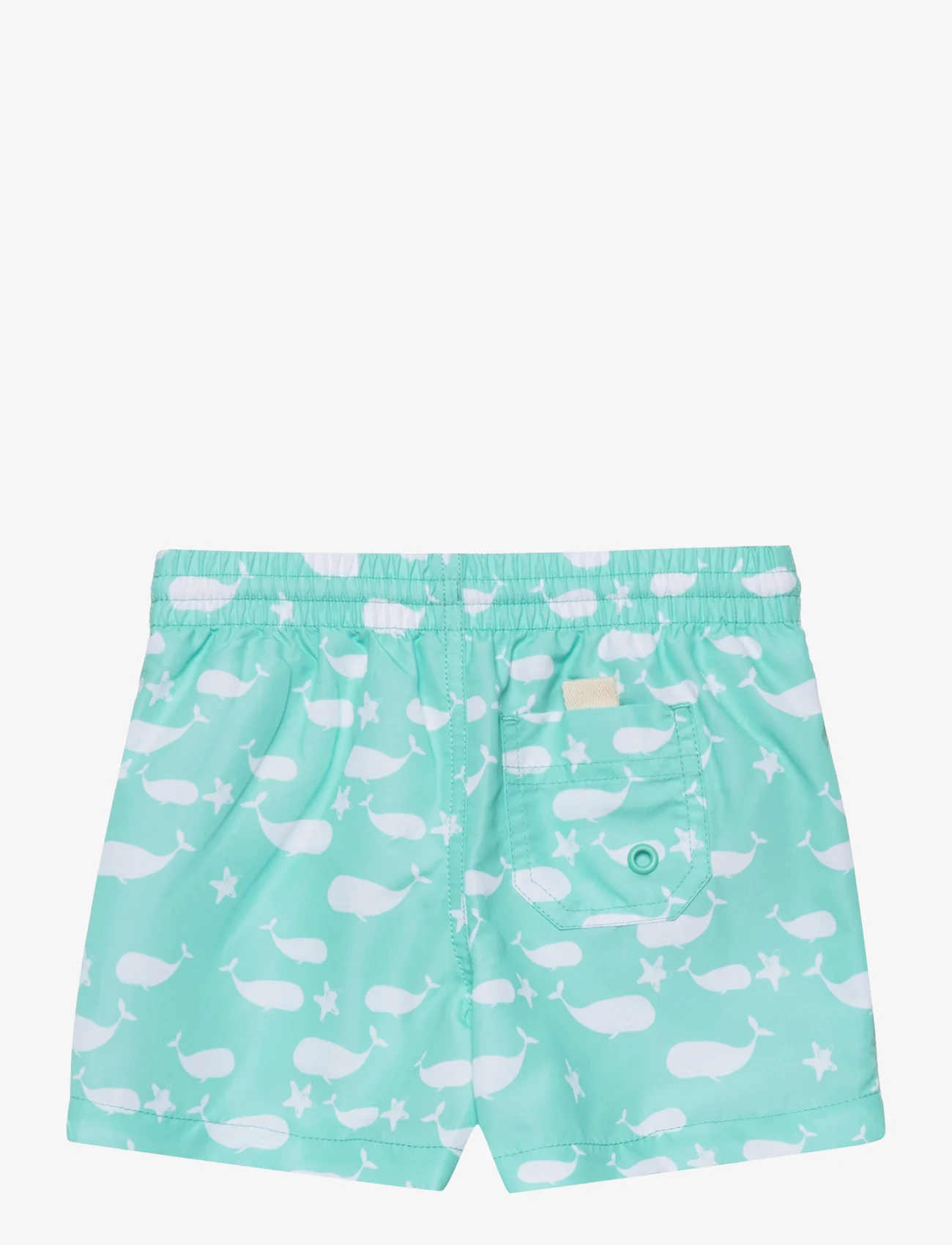 Mango - Printed swimming trunks - gode sommertilbud - turquoise - aqua - 1