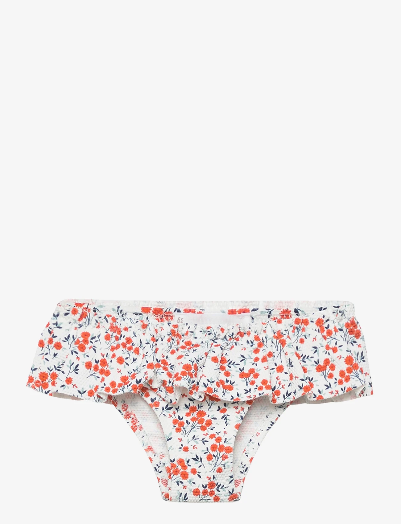 Mango - Floral print swimsuit - kesälöytöjä - white - 0