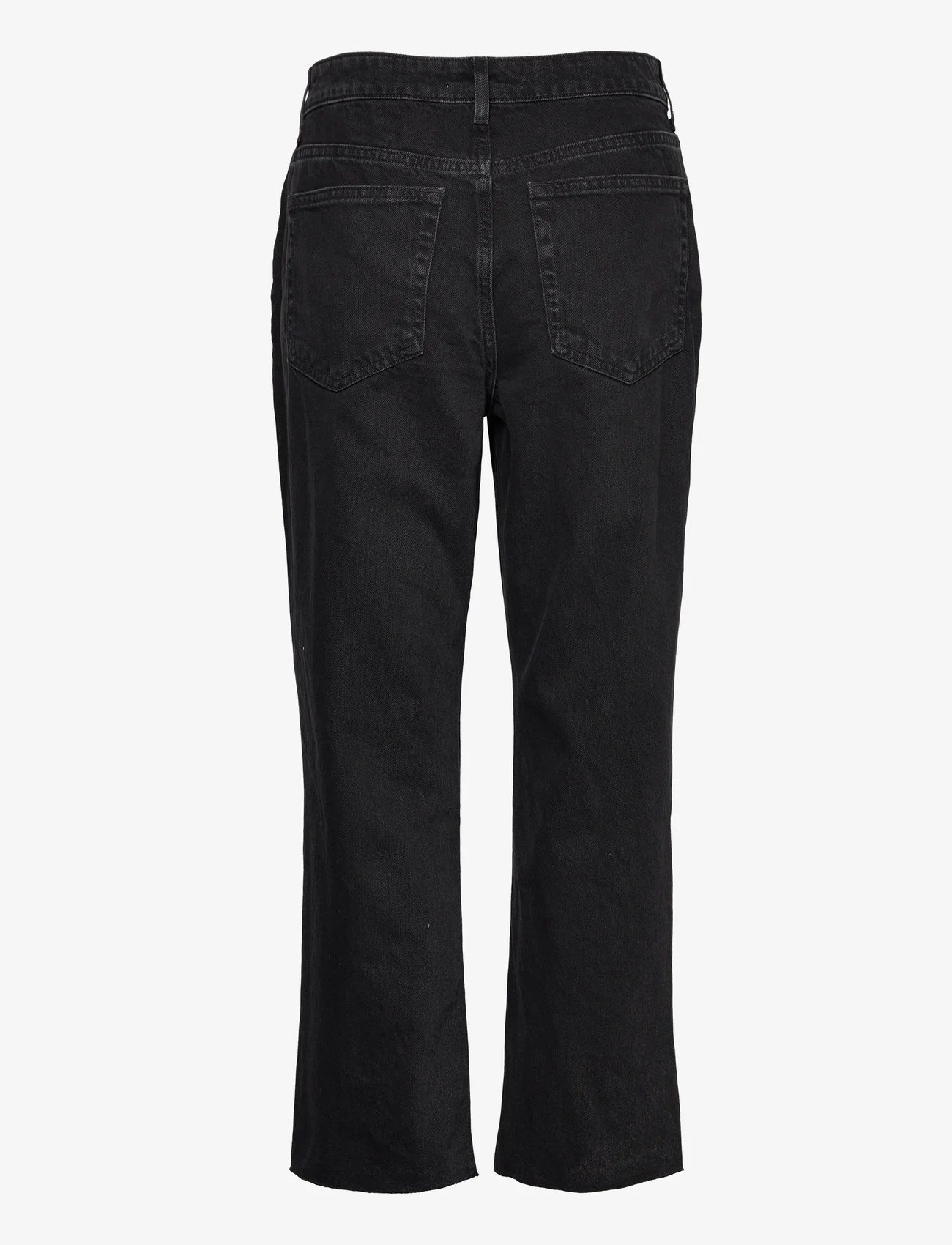 Mango - IRENE - straight jeans - black denim - 1