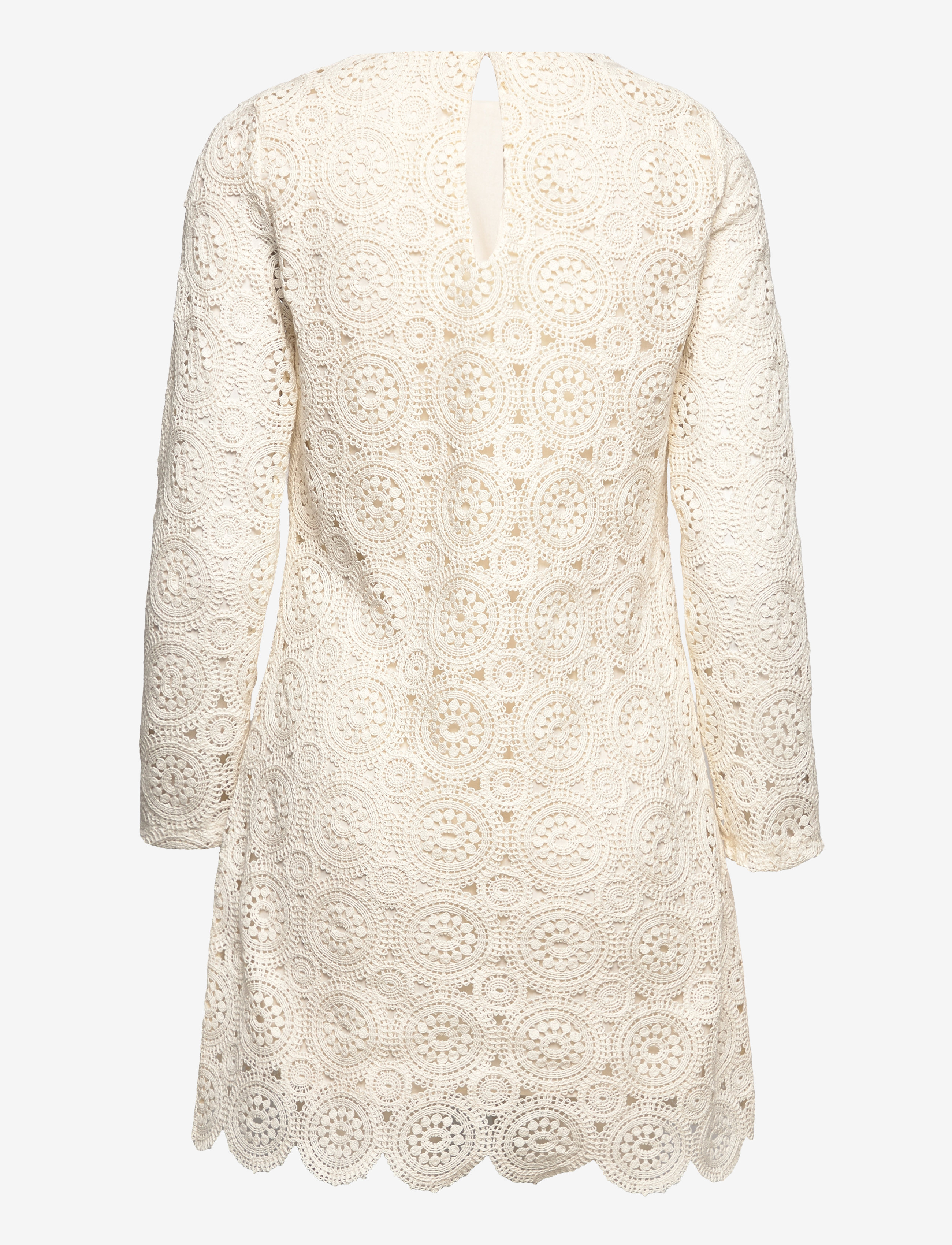 Mango - Crochet dress - lace dresses - natural white - 1