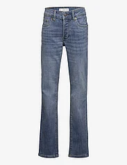 Mango - Slim-fit jeans with buttons - regular jeans - medium blue - 0