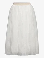 Glitter tulle skirt - NATURAL WHITE