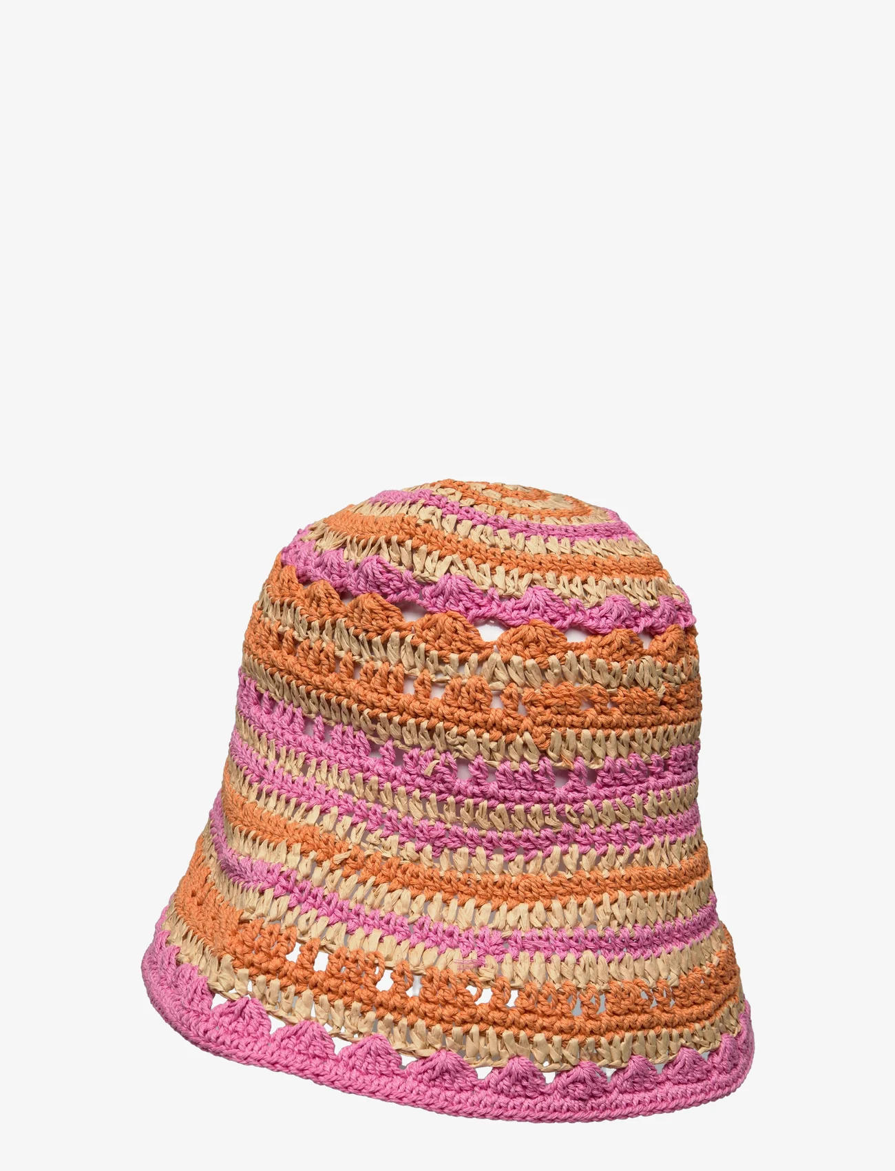 Mango - Natural fibre bucket hat - lägsta priserna - pink - 1