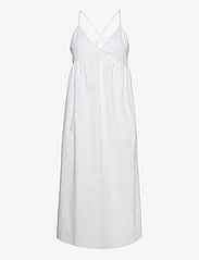 Mango - Cotton cross back dress - sommarklänningar - white - 0