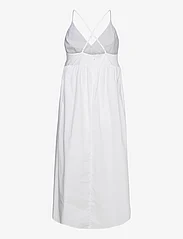 Mango - Cotton cross back dress - kesämekot - white - 1