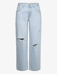 Mango - Decorative ripped wideleg jeans - laveste priser - open blue - 0