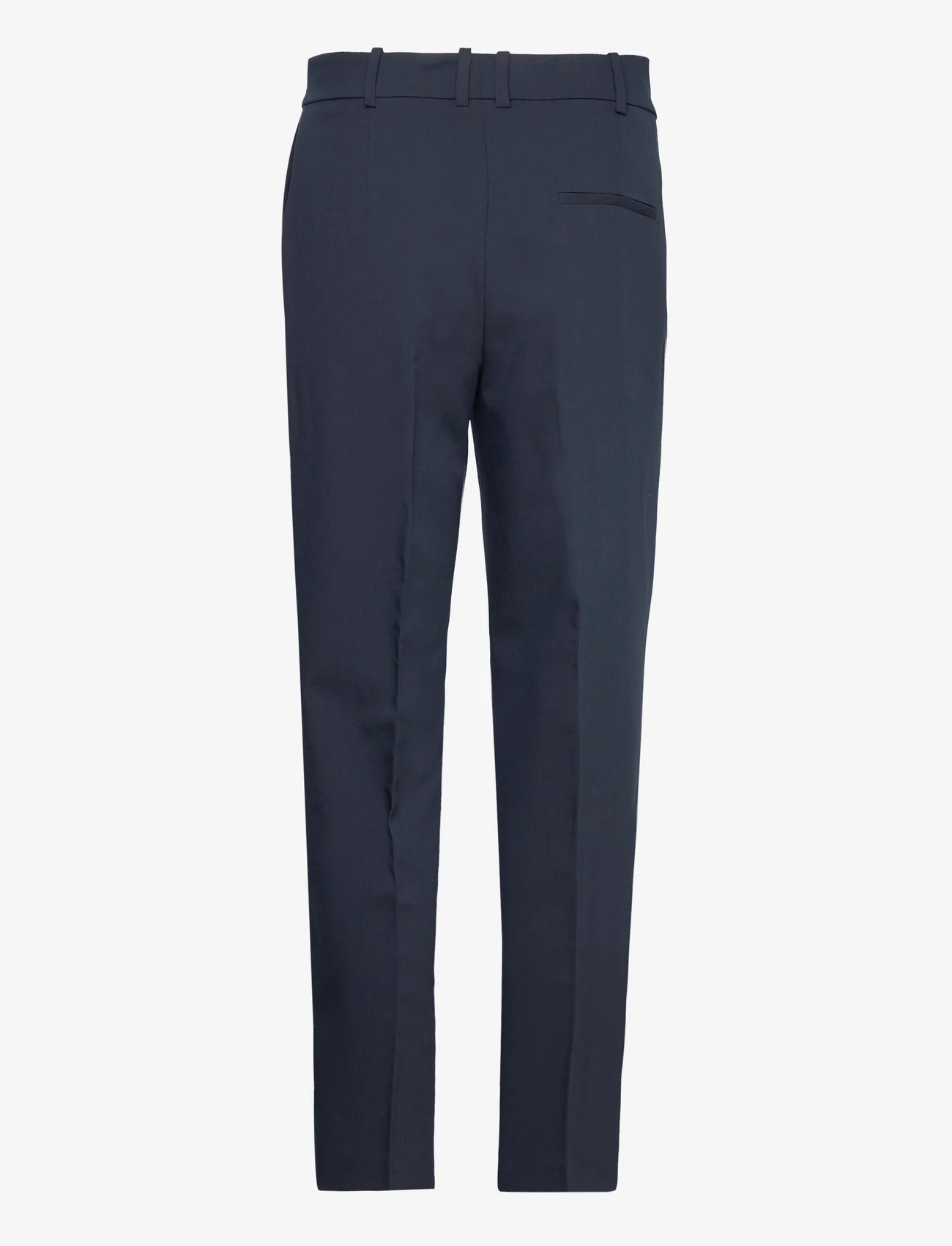 Mango - Straight suit trousers - dressbukser - navy - 1