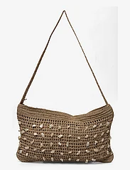 Mango - Crochet bag with shell detail - käsilaukut - light beige - 1