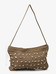 Mango - Crochet bag with shell detail - festklær til outlet-priser - light beige - 2