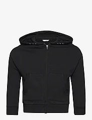 Mango - Zipped hoodie - huvtröjor - black - 0