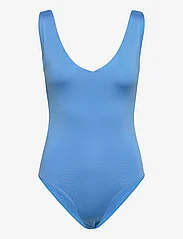 Mango - Back neckline body - lägsta priserna - medium blue - 0