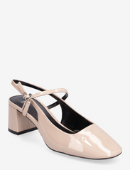 Mango - Block heel shoe - festklær til outlet-priser - lt-pastel pink - 0