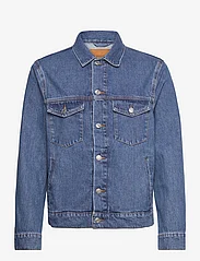 Mango - Basic denim jacket - forårsjakker - open blue - 0