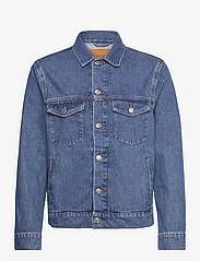 Mango - Basic denim jacket - vårjackor - open blue - 0