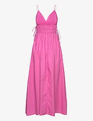 Mango - Cotton dress with side ties - sommerkjoler - pink - 1