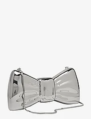 Mango - Clutch bag with bow design - festkläder till outletpriser - silver - 2