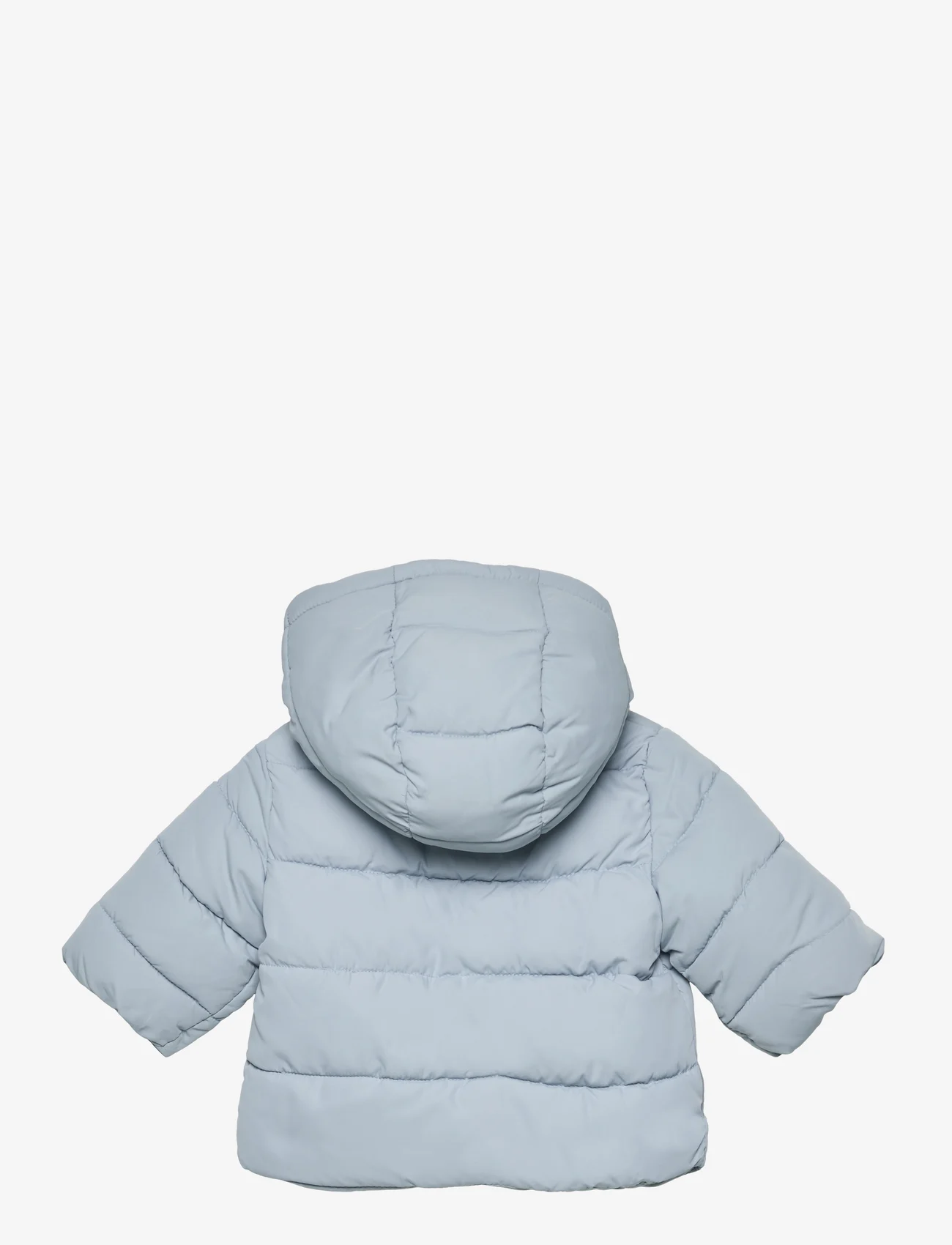 Mango - Hood quilted coat - de laveste prisene - lt-pastel blue - 1