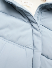 Mango - Hood quilted coat - lägsta priserna - lt-pastel blue - 2