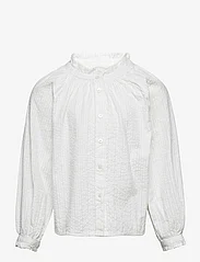 Mango - Gathered cotton blouse - kesälöytöjä - light beige - 0