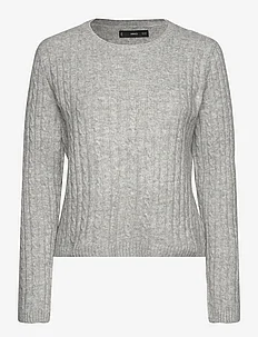 Cable-knit sweater, Mango