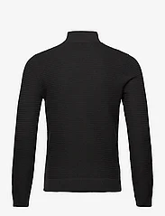 Mango - Structured perkins neck sweater - rullekraver - black - 1
