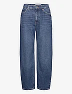 High-waist slouchy jeans - OPEN BLUE