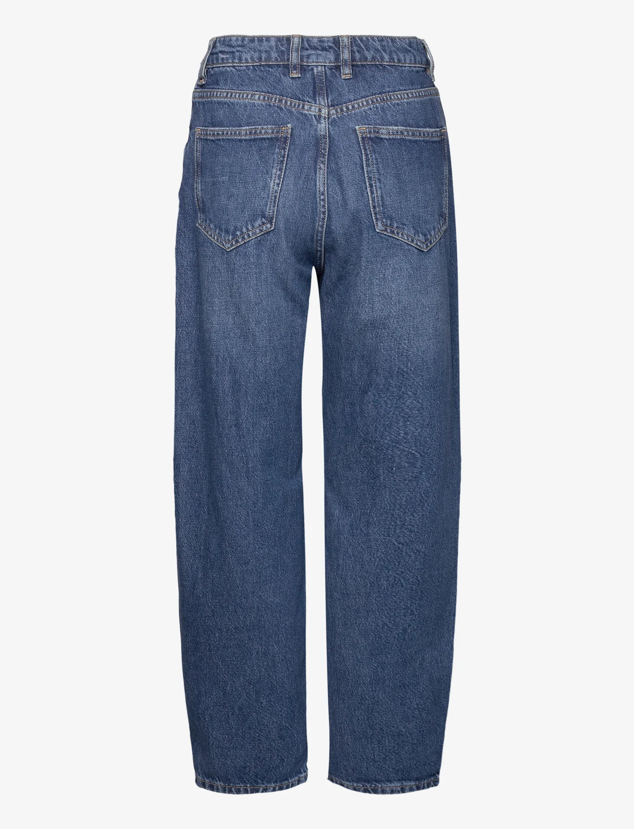 Mango - High-waist slouchy jeans - laveste priser - open blue - 1