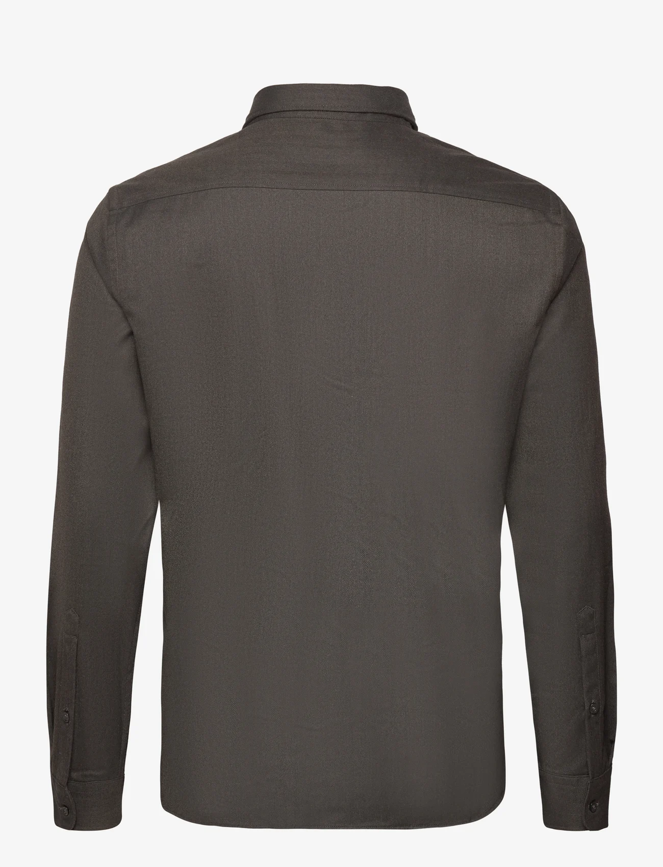 Mango - Chest-pocket cotton overshirt - casual skjorter - brown - 1