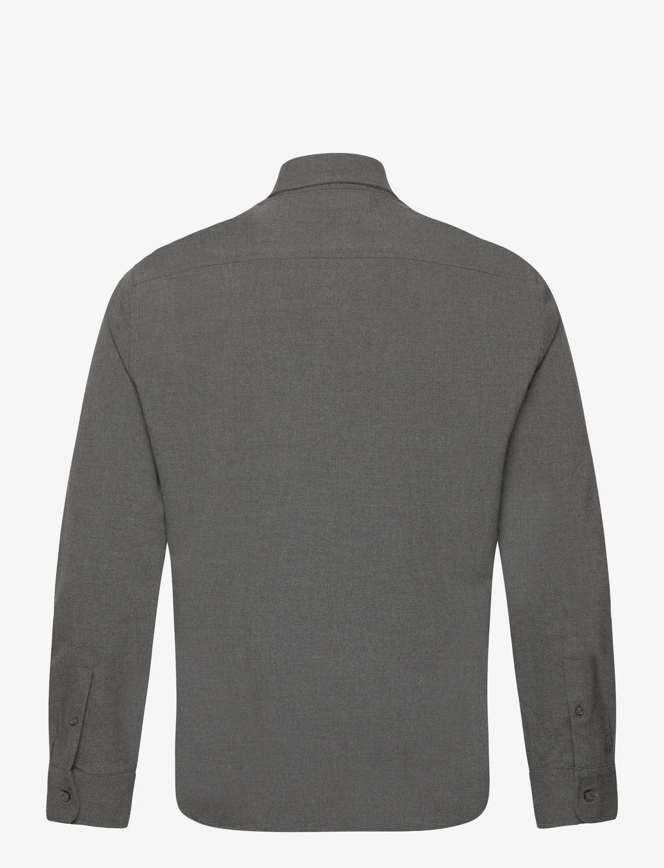 Mango - Chest-pocket cotton overshirt - casual skjorter - grey - 1