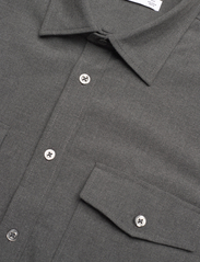 Mango - Chest-pocket cotton overshirt - avslappede skjorter - grey - 3