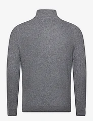 Mango - Ribbed sweater with zip - miesten - medium grey - 1