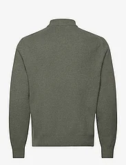 Mango - Wool-blend sweater with perkins collar - rund hals - medium green - 1