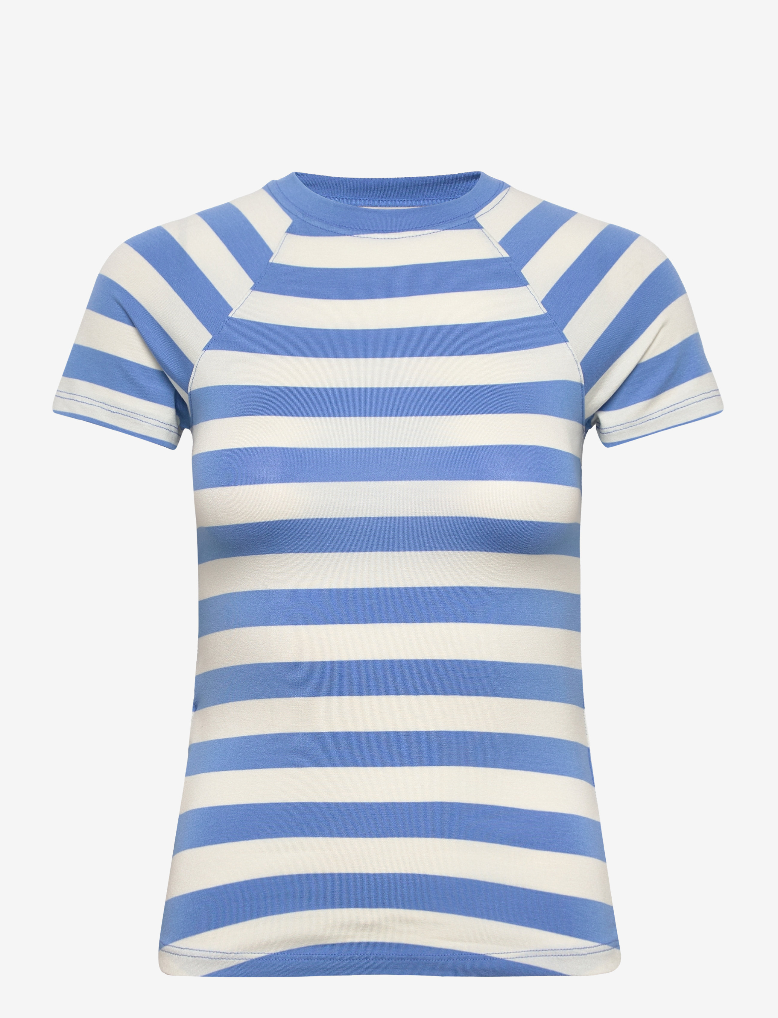 Mango Striped print T-shirt - T-särgid ja alussärgid - MEDIUM BLUE / blue