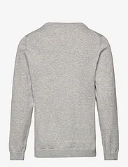 Mango - Knit cotton sweater - tröjor - medium grey - 1