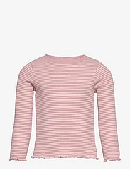 Mango - Long-sleeved knitted t-shirt - langermede t-skjorter - pink - 0