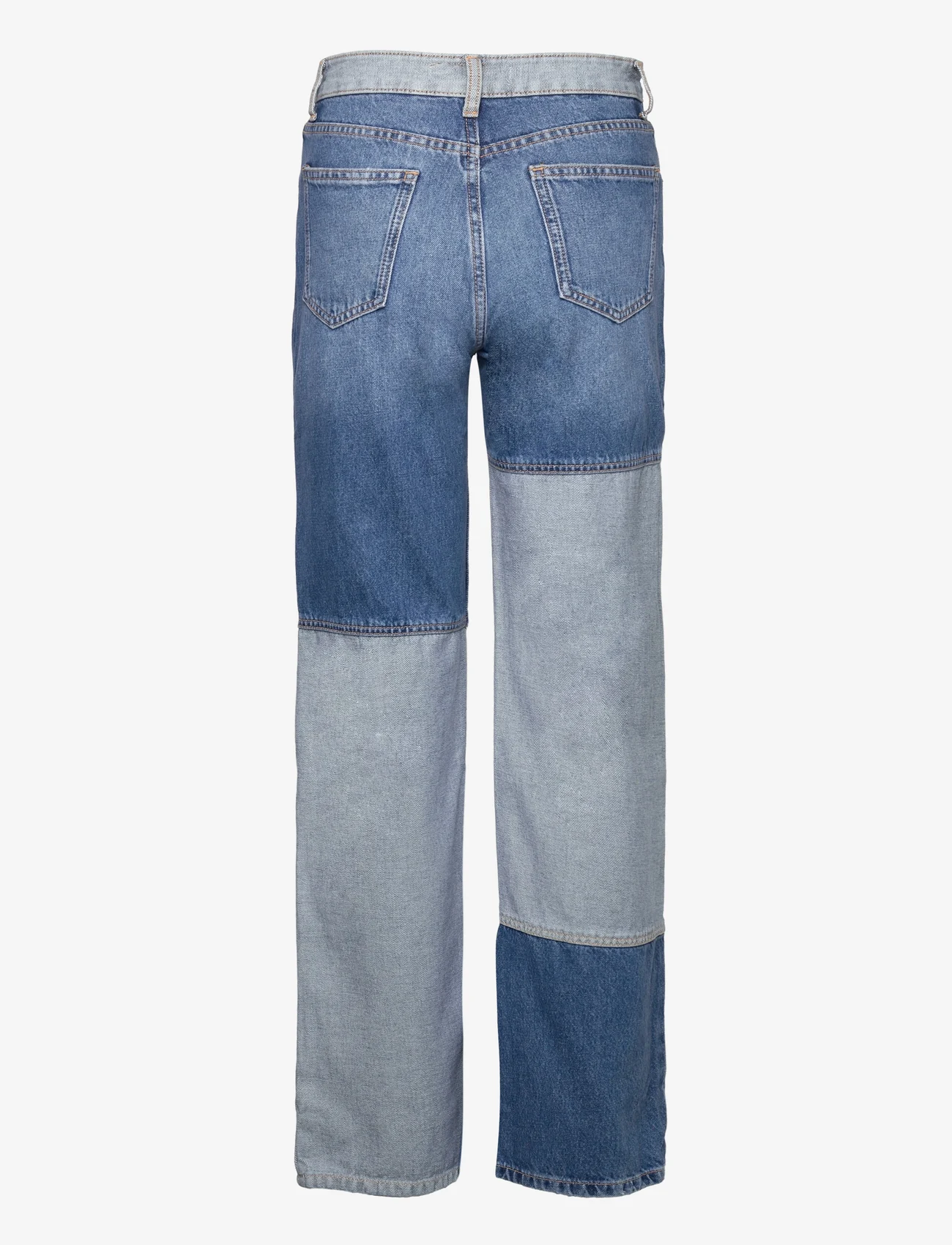 Mango - Wideleg patchwork jeans - vida jeans - open blue - 1