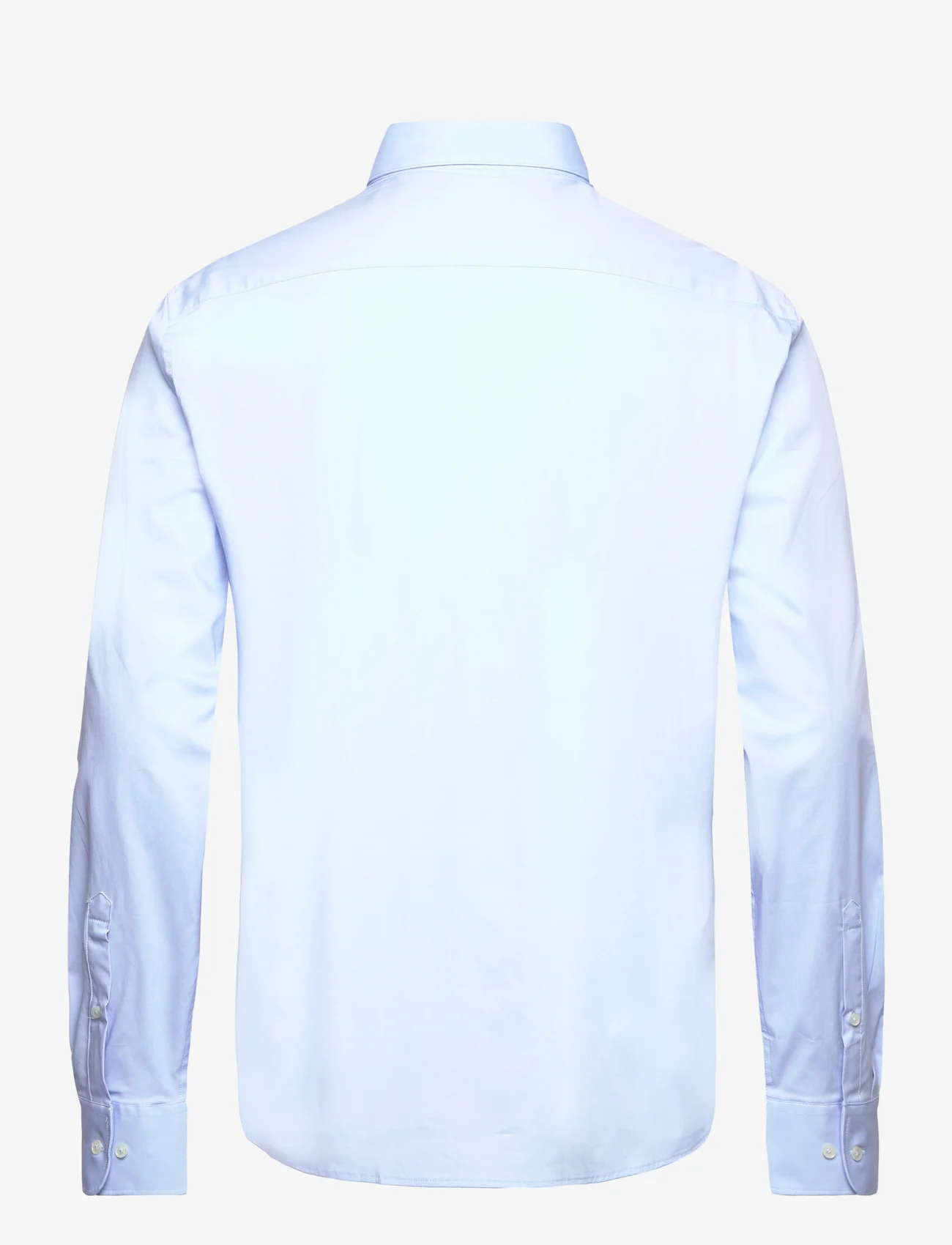 Mango - Slim fit stretch cotton shirt - basic skjortor - lt-pastel blue - 1