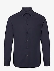 Mango - Slim fit stretch cotton shirt - laveste priser - navy - 0