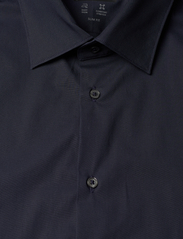 Mango - Slim fit stretch cotton shirt - laveste priser - navy - 2