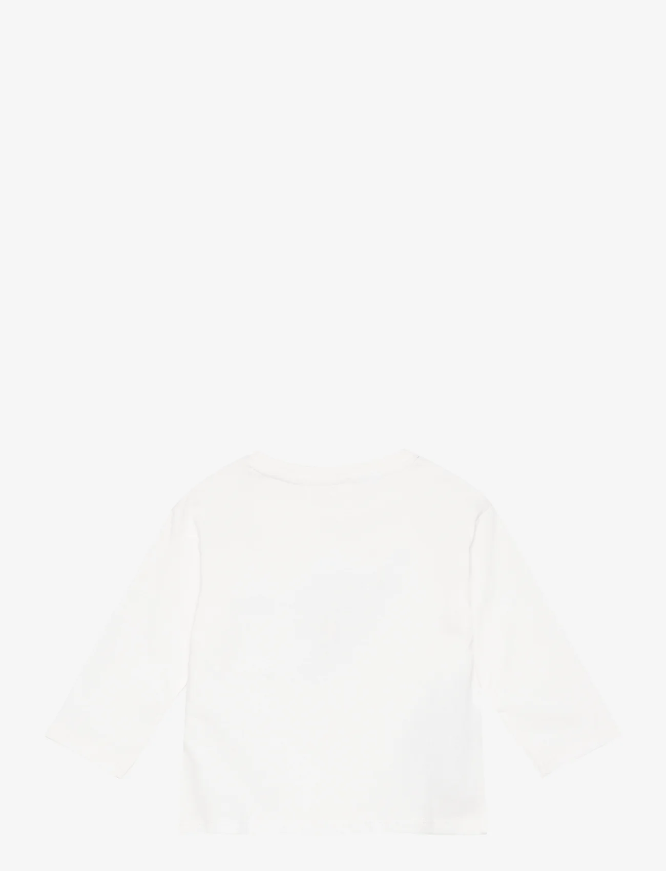 Mango - Cotton printed T-shirt - langærmede t-shirts - natural white - 1