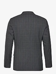Mango - Super slim-fit check suit jacket - dobbeltradede blazere - medium grey - 1