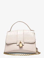 Coco-effect chain bag - NATURAL WHITE