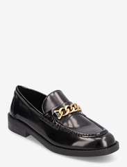 Chain loafers - BLACK